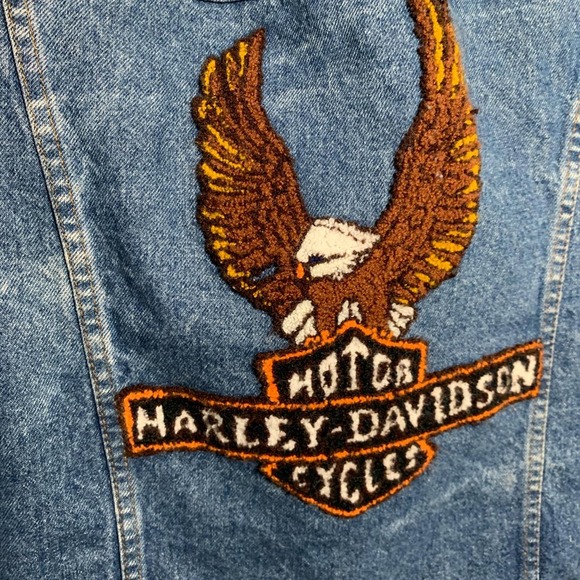 Vintage 90s sleeveless levis jacket - Picture 3 of 4